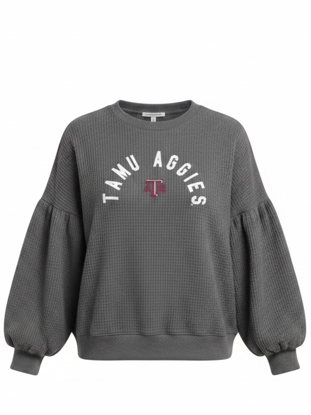 TAMU Aggies Charcoal Crew Neck Sweater